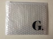 Zipper Design Bubble Package Envelope Glossy Surface With VMPET And PE Material