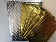 Aluminum Laminated Bubble Package Envelope Shiny Surface For Transport